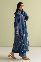 Ria-3B | 3Pc Unstitched Suit Prints Lawn Coco By Zara Shahjahan